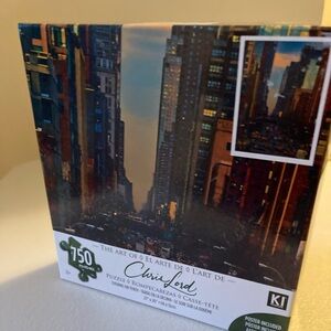 Jigsaw Puzzle The Art of Chris Lord Evening on Tenth 750 Pieces New in Box